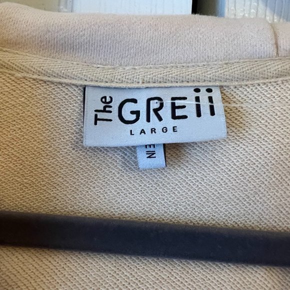 The Greii Striped Zip Up Hoodie | Size Large - Picture 2 of 4